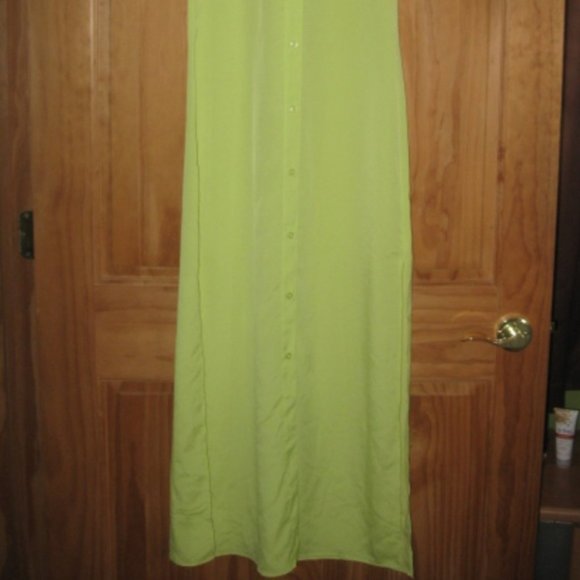 Victoria's Secret Yellow Shirt Dress - Picture 2 of 4